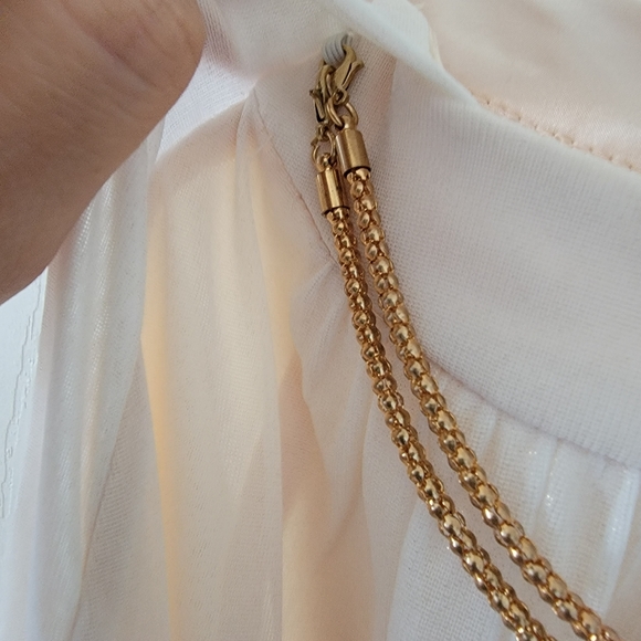 NWT Le Chateau cocktail dress, cream size xxl - Picture 7 of 8